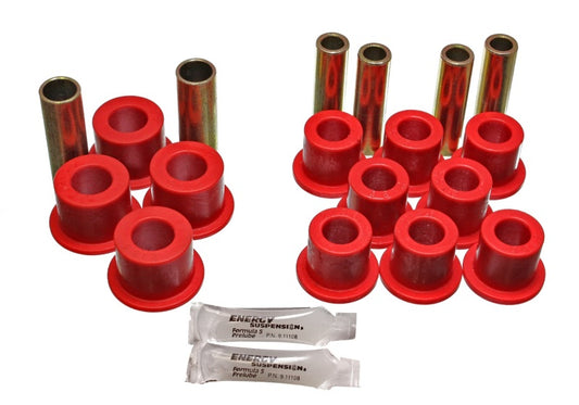 Energy Suspension 06 for 1986-1997 Nissan 720 Red Front Spring Bushing Set 7.2102R
