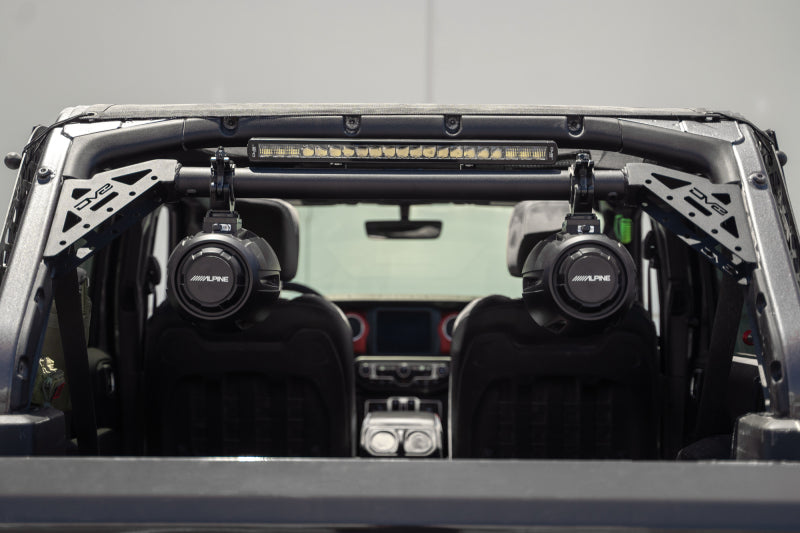 DV8 Offroad 18-23 Jeep Wrangler JL 4-Door Speaker/Light Bar Mount - #SBJL-01