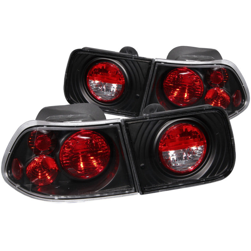 ANZO 1996-2000 Honda Civic Taillights