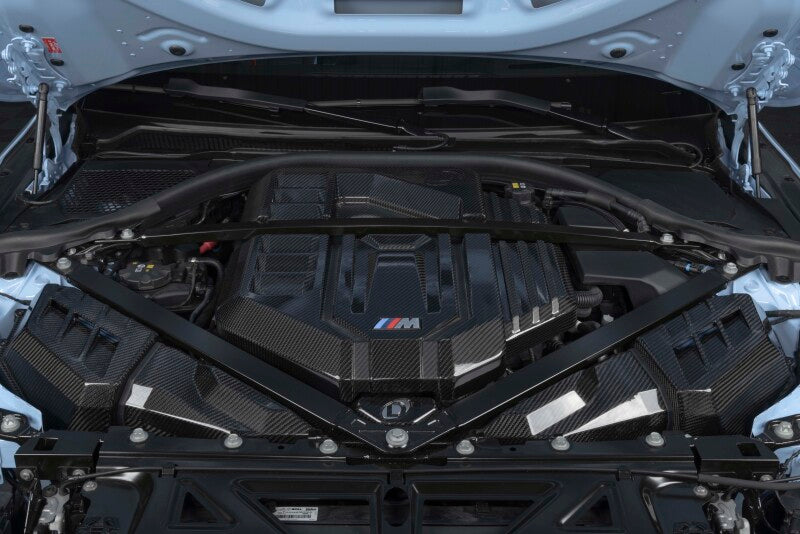Dinan 21-27 BMW M2/M3/M4 (G80/G82/G87) Gloss Carbon Fiber Engine Cover w/Matte Accents