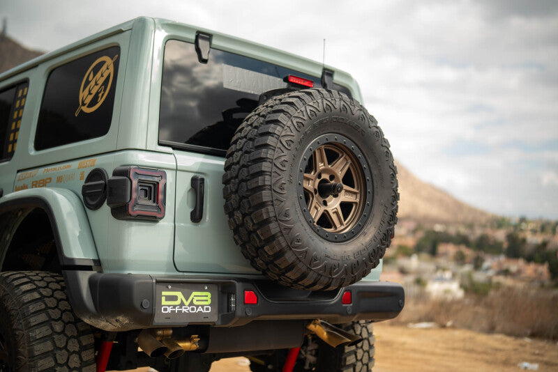 DV8 Offroad 18-25 Jeep Wrangler JL Spare Tire Carrier - #TCJL-15