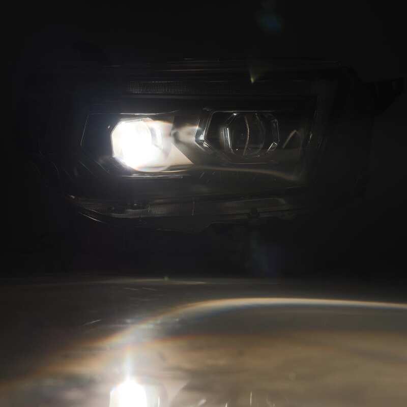 AlphaRex 880755 10-13 Toyota 4Runner PRO-Series Projector Headlights Plank Style Black w/Sequential Signal/DRL