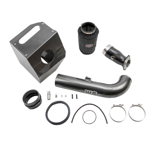 Wehrli Custom Fabrication WCF100360-GW 4in Intake Kit Stage 2 Gloss White for 2017-2019 Chevrolet Silverado / GMC Sierra 2500 HD / 3500 HD 6.6L L5P Duramax