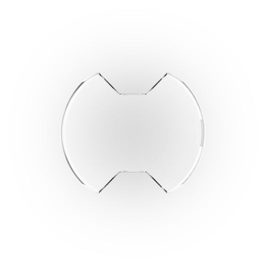 KC HiLiTES SlimLite 6in Light Shield - SAE Driving Beam - Clear