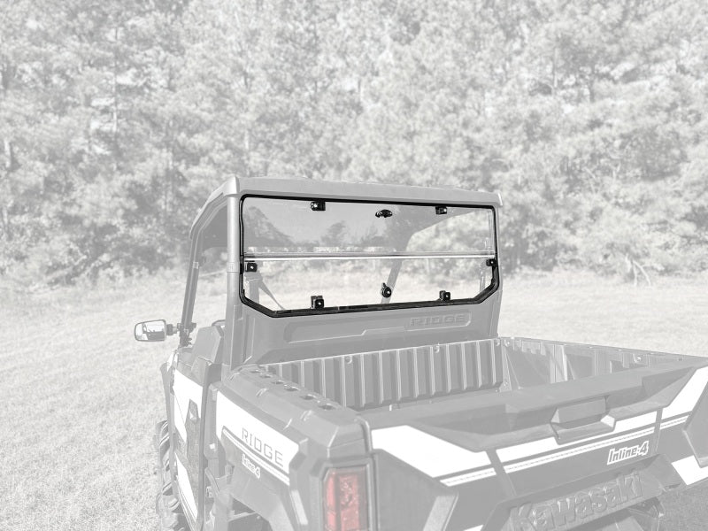 Seizmik 24+ Kawasaki Ridge Rach Rear Folding Windshield- UV 50-55319KIT