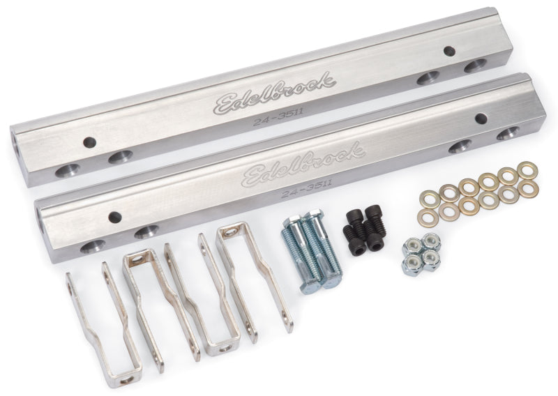 Edelbrock 3641 Fuel Rail Kit for EFI Small Block Chrysler 340/360 for Use with 28155