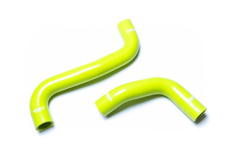 Mishimoto 08-14 Subaru WRX / 08+ STI Silicone Radiator Hose Kit - Neon Yellow - #MMHOSE-STI-08NY