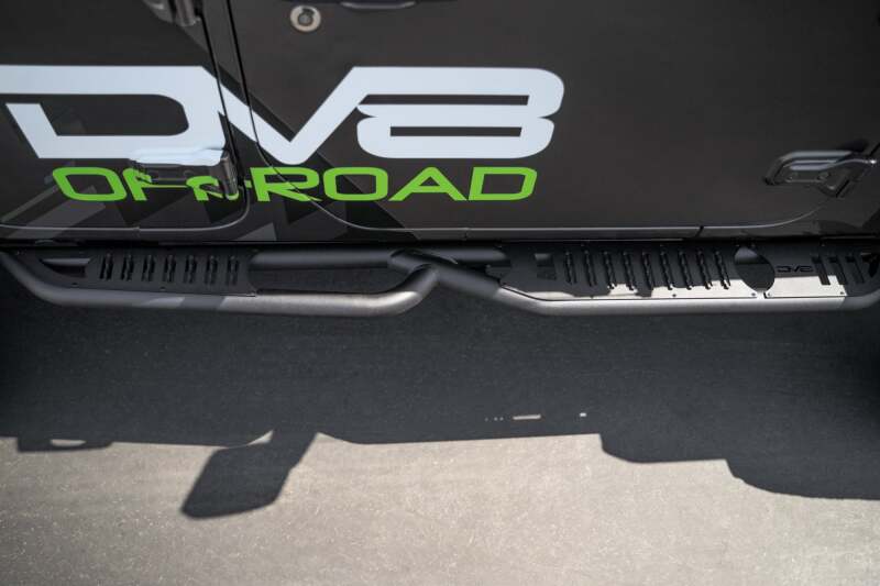 DV8 Offroad 18-23 Jeep Wrangler JL 4 Door Body/Pinch Weld Mounted Step - #SRJL-08