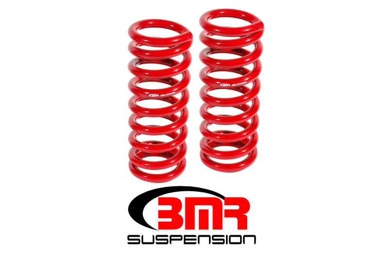 BMR 1967-1969 1st Gen F-Body Big Block Front Lowering Springs - Red