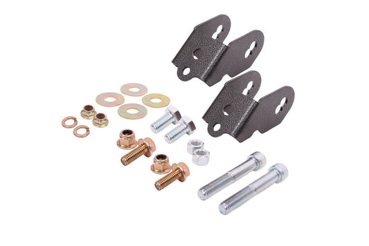 BMR Suspension 15-26 Ford Mustang S550 Rear Camber Adjustment Lockout Kit - Black Hammertone