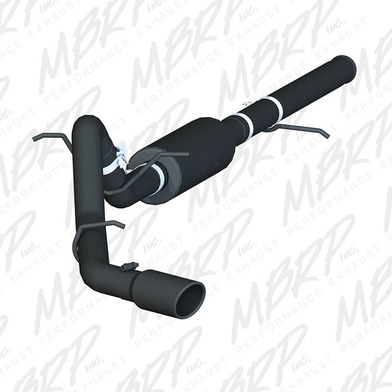 MBRP 14-17 Chevy Silverado 1500 4.3/5.3L 3in Cat Back Black Exhaust