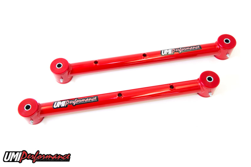 UMI Performance 3015-R Lower Control Arms Red for 1978-1988 GM G-Body