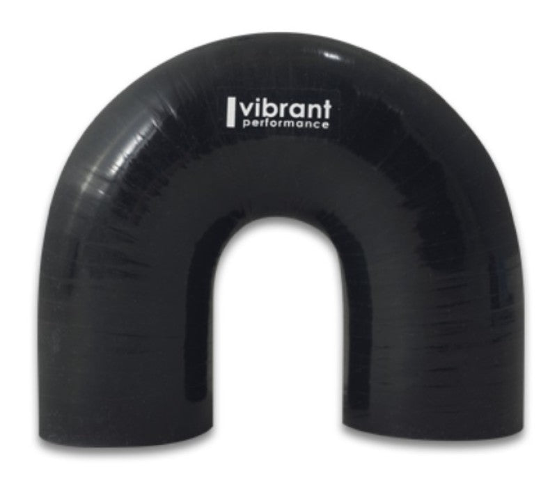 Vibrant 4 Ply Reinforced Silicone Elbow Connector - 1.75in ID x 5.50in Leg 180