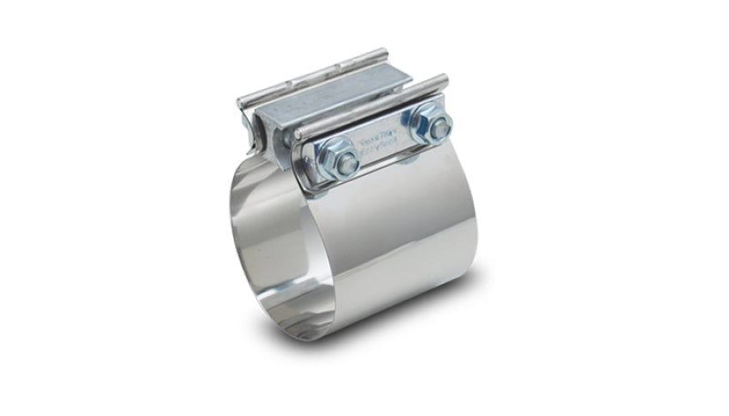 Vibrant Easy Seal SS Exh Sleeve Butt Joint Clamp for 4in O.D. Tubing also 4in