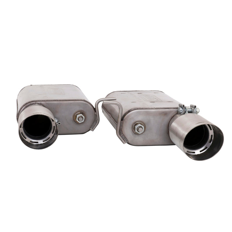 BBK Performance 41015 VariTune Axle-Back Exhaust Kit Stainless Steel for 2011-2014 Ford Mustang GT / Boss 302 (5.0L)