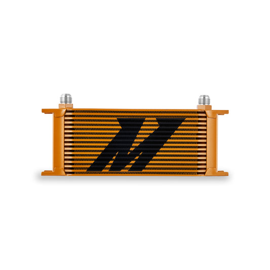 Mishimoto Universal 16-Row Oil Cooler Gold - #MMOC-16GD
