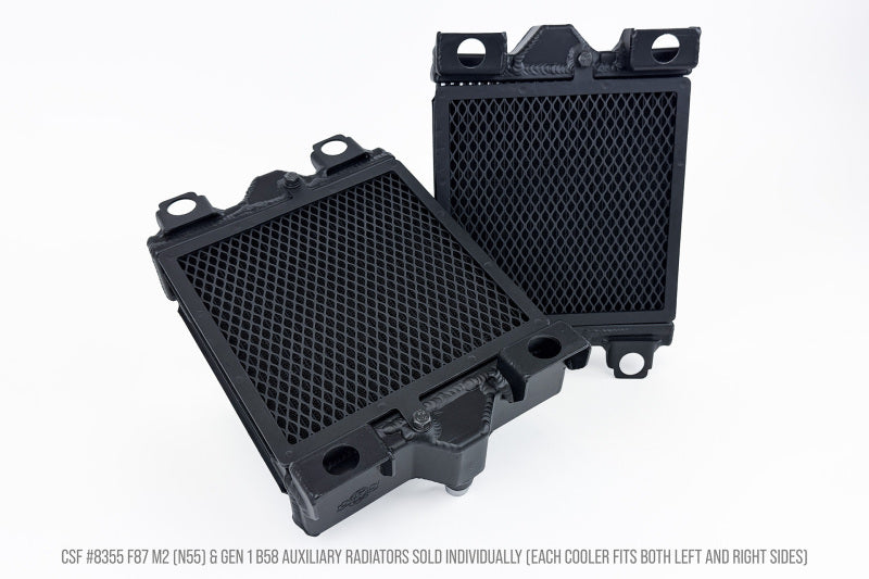 CSF 8355 High Performance Auxiliary Radiator for BMW F87 M2 and Gen 1 B58