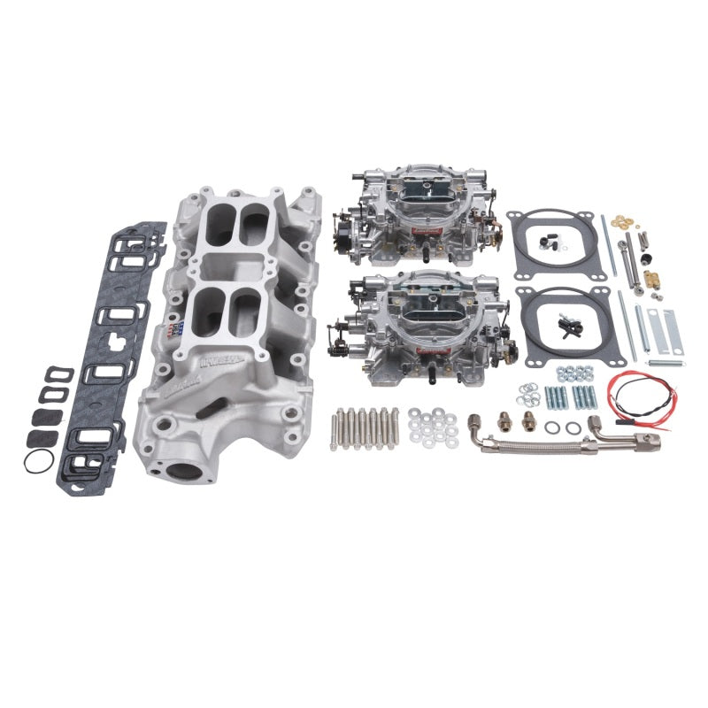 Edelbrock 2035 Dual Quad Kit RPM Air-Gap 289-302 Ford
