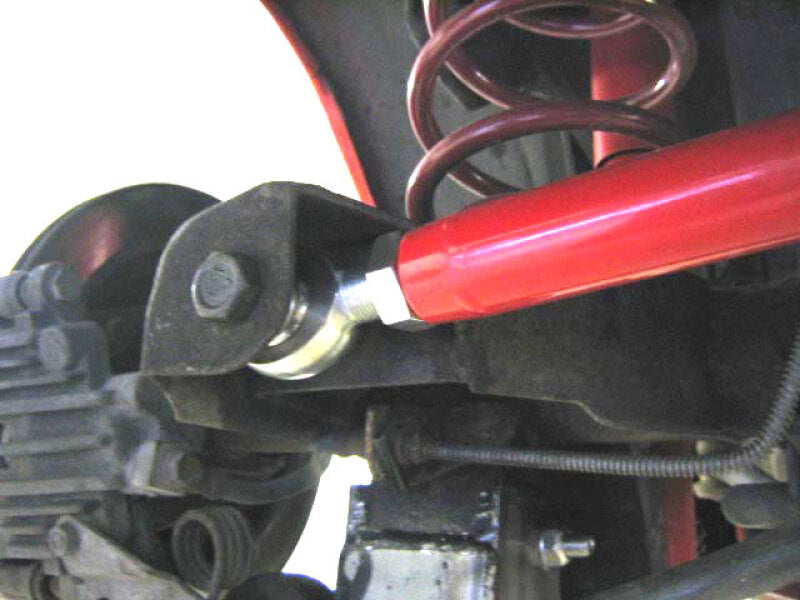 UMI Performance 2021-R Single Adjustable Panhard Bar Red for 1982-2002 GM F-Body