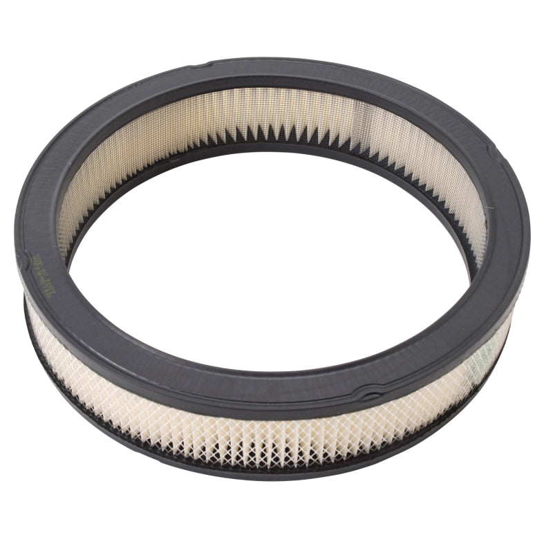 Edelbrock 1217 14 x 3 Inch Air Filter Element for Elite Series Round Air Cleaner