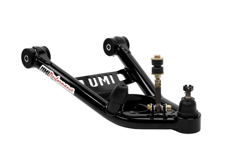 UMI Performance 4031-B Tubular Front Lower A-Arms Polyurethane Bushings Black