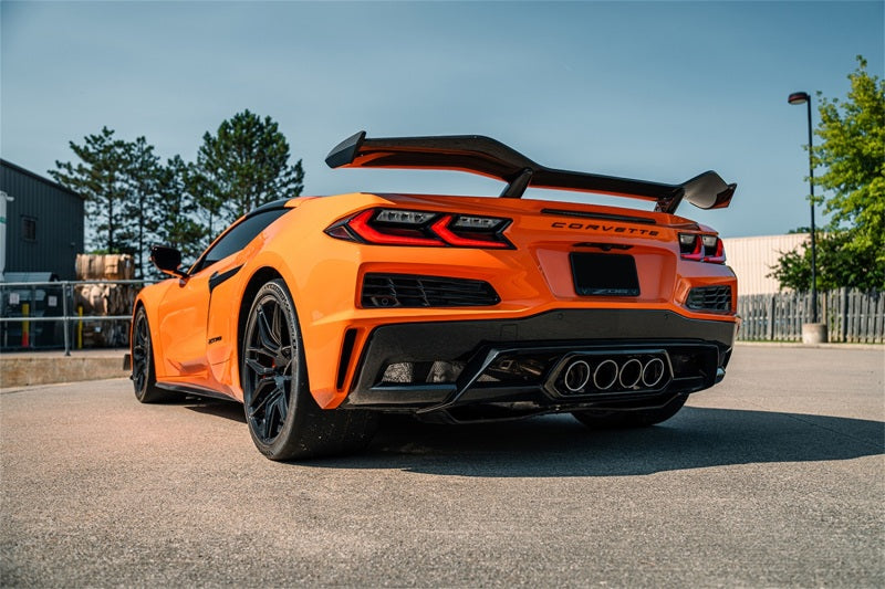 Corsa 23-26 Chevrolet Corvette C8 Z06 3in Valved Cat-Back Exhaust Muffler Delete Track Systemw/o Tip