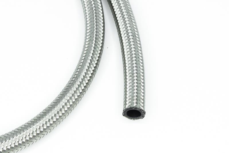DeatschWerks 8AN SS Double Braided CPE Hose 3 Feet