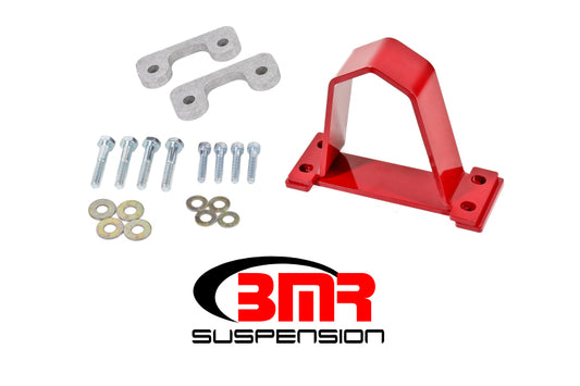 BMR 16-24 6th Gen Camaro Front Driveshaft Safety Loop - Red