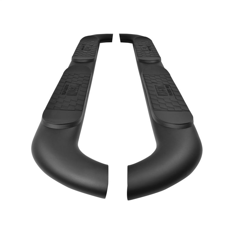 Westin 21-4065 Platinum 4 Oval Nerf Step Bars for 2018-2026 Jeep Wrangler JLU 4-Door Textured Black