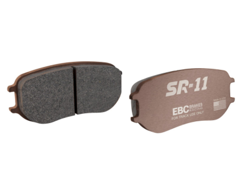 EBC Racing 01-13 Chevrolet Corvette C5/C6 5.7L/6.0L/6.2L Rear SR-11 Sintered Race Brake Pads DP81160.16SR11