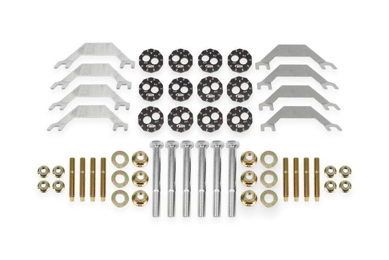 BMR 1997-2013 Chevrolet Corvette C5 Upper & Lower Control Arms Camber Bolt & Stud Kit - Bare