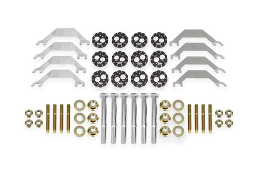 BMR 97-13 Chevrolet Corvette C5 Upper & Lower Control Arms Camber Bolt & Stud Kit - Bare