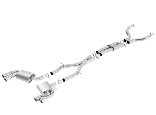 Borla 140687 16-17 Camaro SS 6.2L Dual Tip Dual Split Rear Exit Dual Mode Catback Exhaust (NPP) - #140687