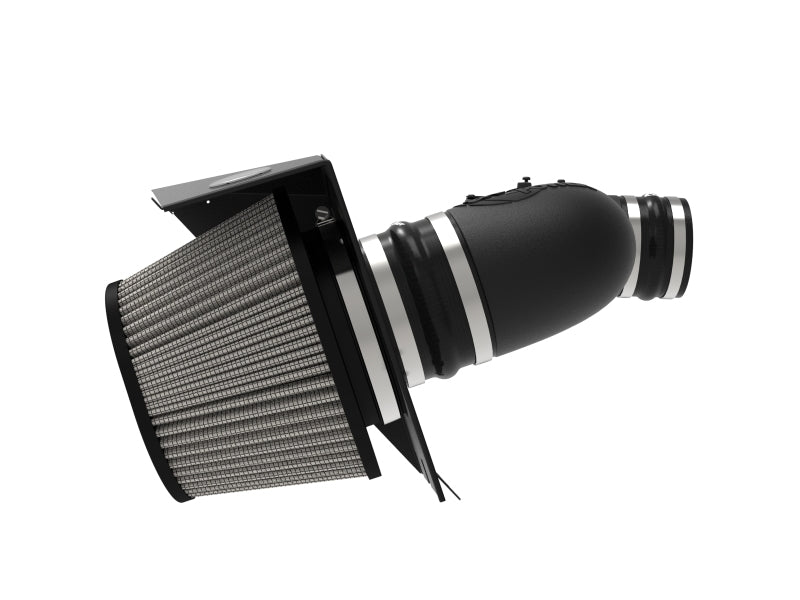 aFe Power 51-32322 Magnum FORCE Stage-2 Cold Air Intake - 2011-2016 GM Silverado/Sierra HD V8-6.6L Duramax LML | Pro DRY S