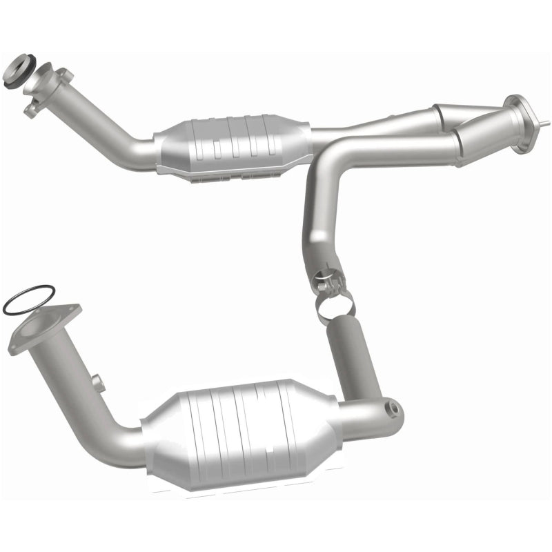 MagnaFlow 93419 Conv DF 02-06 Cadillac Escalade / 02-06 Chevy Avalanche 5.3L Dual Conv Y-Pipe Assembly 2WD - #93419