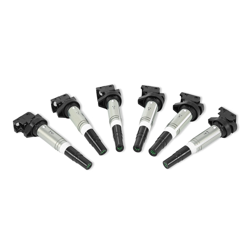 Mishimoto 2002+ BMW M54/N20/N52/N54/N55/N62/S54/S62 Six Cylinder Ignition Coil Set of 6 - #MMIG-BMW-0206