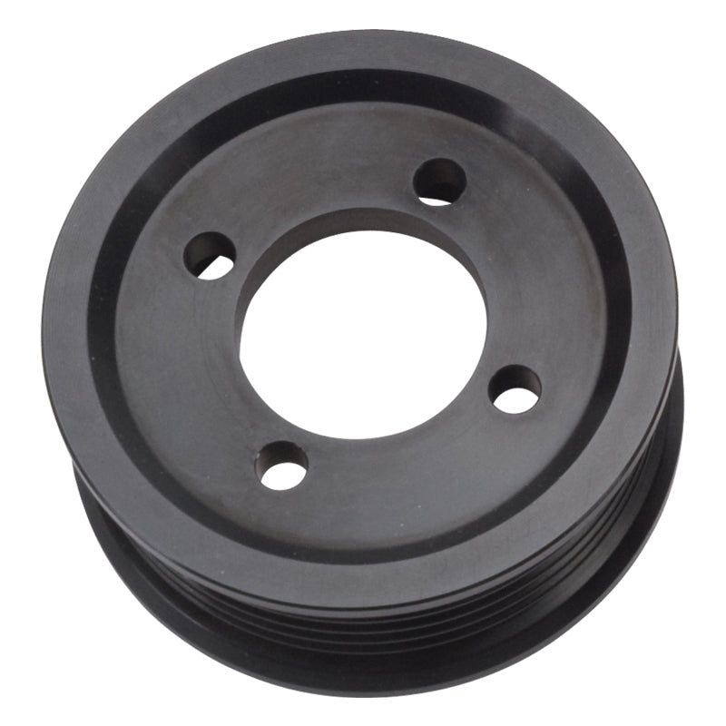 Edelbrock 15822 E-Force Supercharger Pulley 3.00 in 6-Rib Black