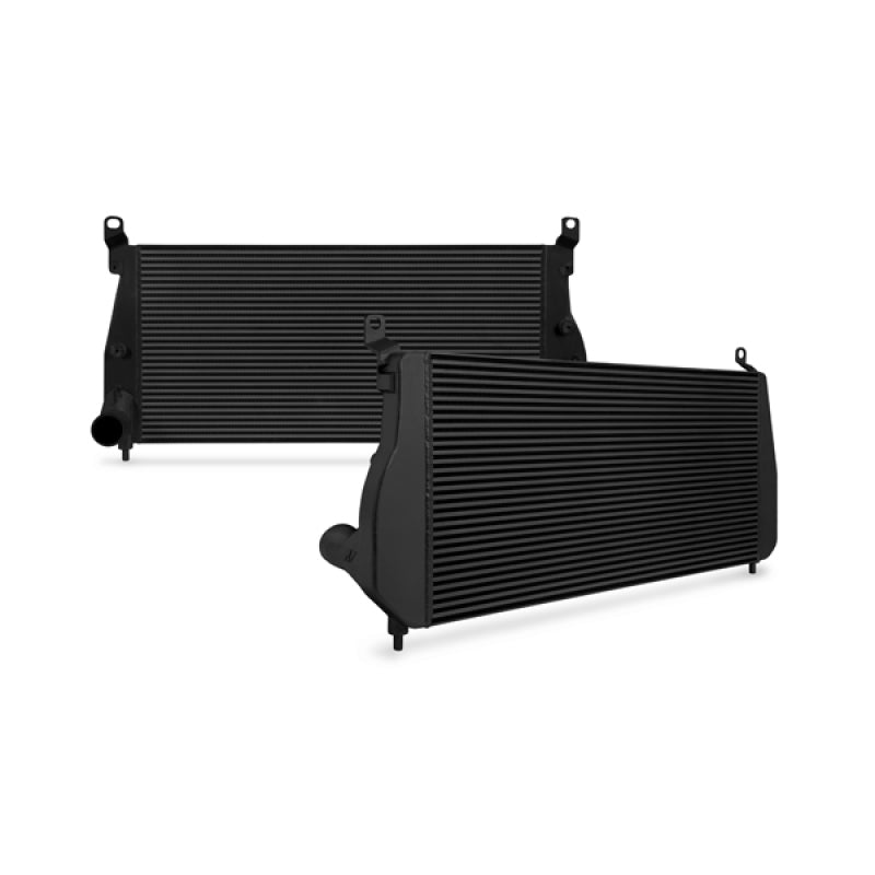 Mishimoto 01-05 Chevrolet 6.6L Duramax Intercooler (Black) - #MMINT-DMAX-01BK