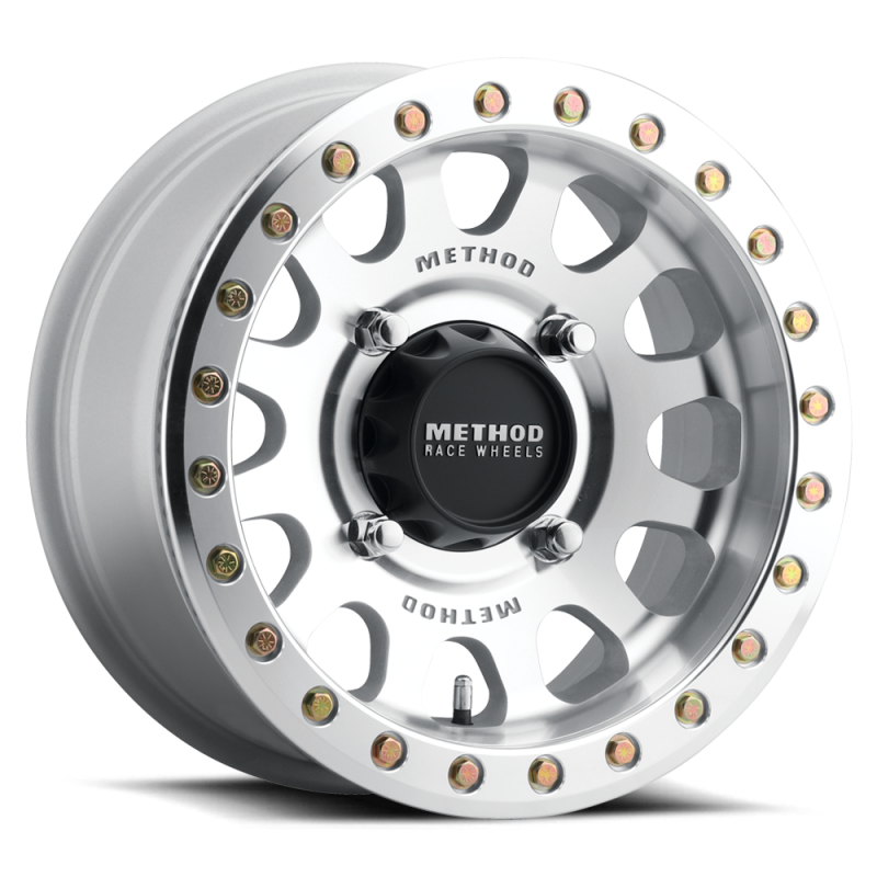 Method MR401 UTV Beadlock 15x7 +38mm Offset 6 x 139.7 BP 81.80mm CB Raw Machined Wheel with BH-H24100