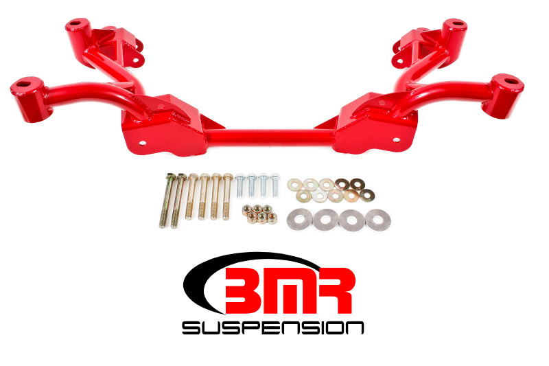 BMR 1982-1982 3rd Gen F-Body K-Member with No Motor Mounts and STD. Rack Mounts - Red
