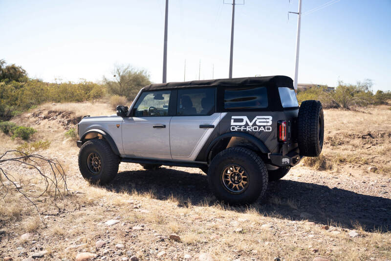 DV8 Offroad 21-22 Ford Bronco MTO Series Rear Bumper - #RBBR-01