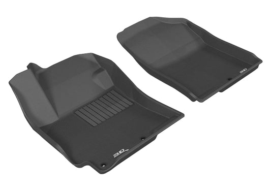 3D MAXpider Kagu Front Floor Mats for 2012-2017 Hyundai Accent