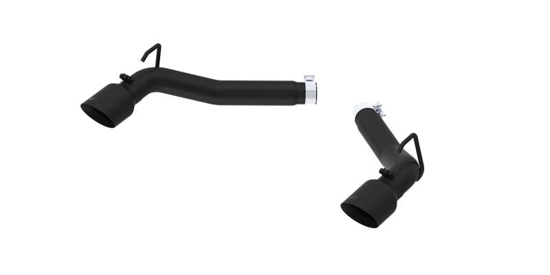 MBRP Chevy Camaro V6 3.6L 3in Black Coated Axle Back Muffler Delete