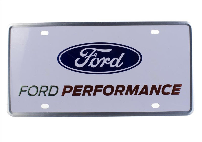 Ford Racing License Plate - Single