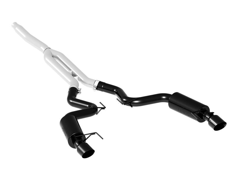 MBRP S7275BLK Cat-Back Exhaust System - 2015-2026 Ford Mustang 2.3L EcoBoost (Race) | Black Coated