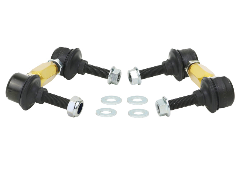 Whiteline KLC140-090 Universal Sway Bar Link Kit Heavy Duty Adjustable Ball Joint