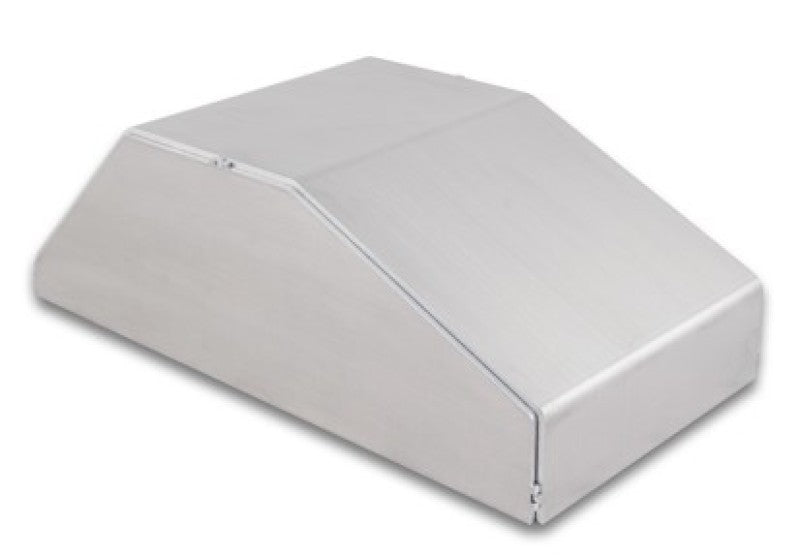 Vibrant I/C End Tank 6in Wide 12in Long 4in Tall Use w/Horizontal I/C Core