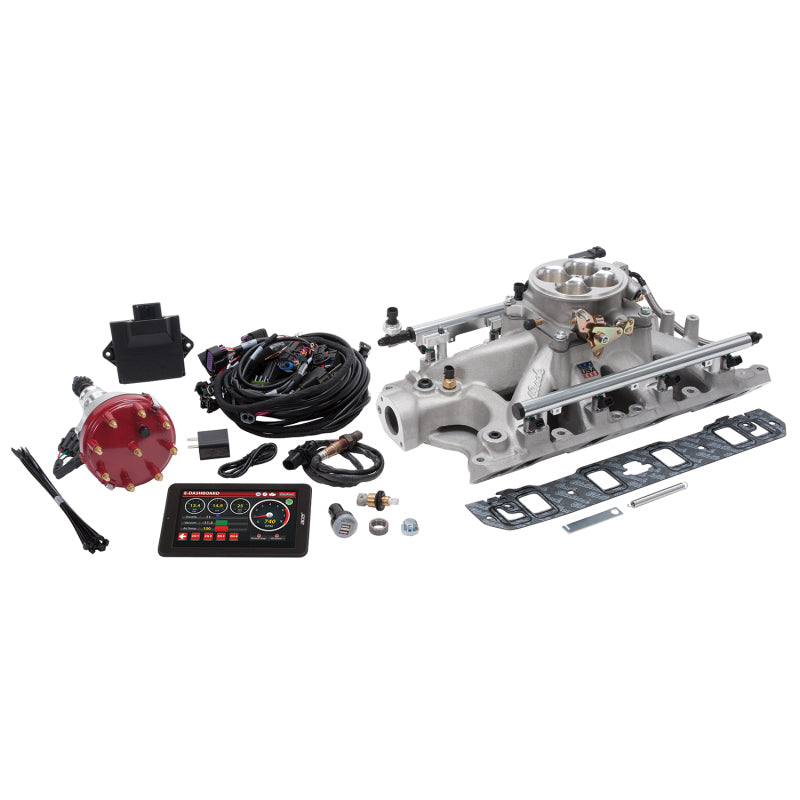 Edelbrock 35940 Pro Flo 4 EFI System Sequential Port Ford Super Victor 8.2 302-347 625 HP 35lb/hr