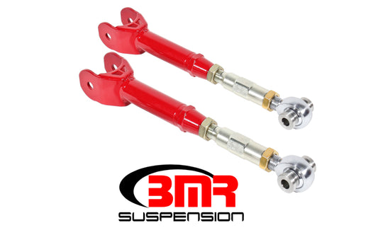 BMR 16-24 6th Gen Camaro Upper Control Arms On-Car Adj. Rod Ends (Polyurethane) - Red