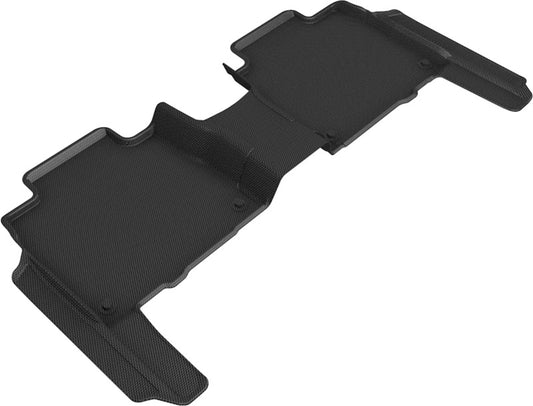 3D MAXpider Kagu Rear Floor Mats for 2020-2021 Mercedes-Benz GLS450 +3 more (w/ Executive Rear Seat Package)